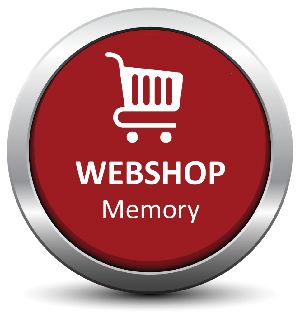 Memory webshop
